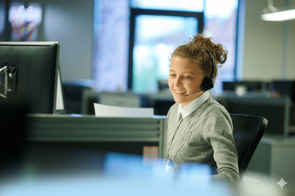 Operatrice al supporto IT per servizi gestiti su PC e dispositivi aziendali tramite managed services.